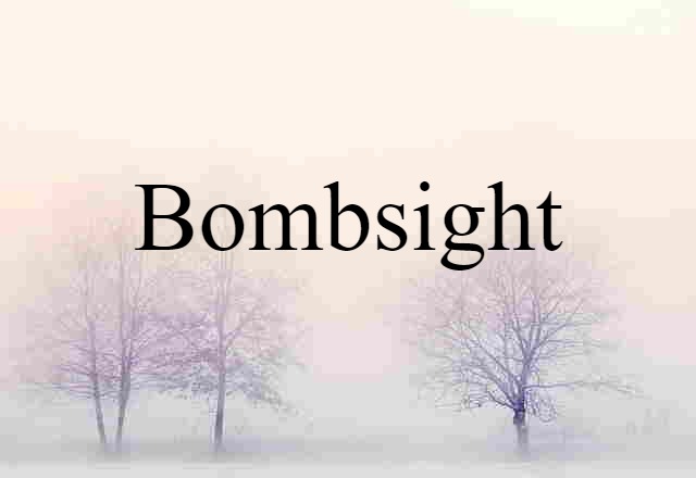 bombsight