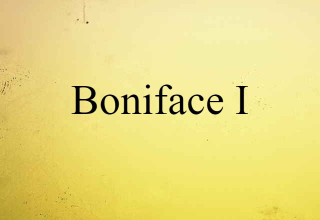 Boniface I