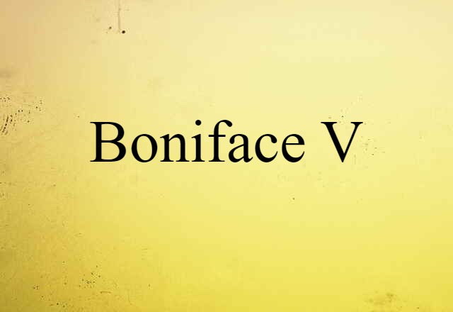 Boniface V