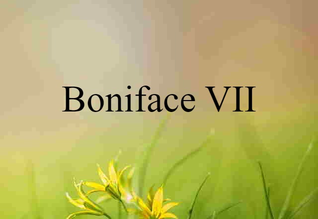 Boniface VII