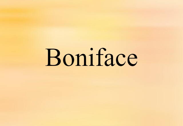 Boniface