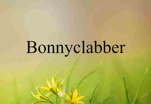 bonnyclabber