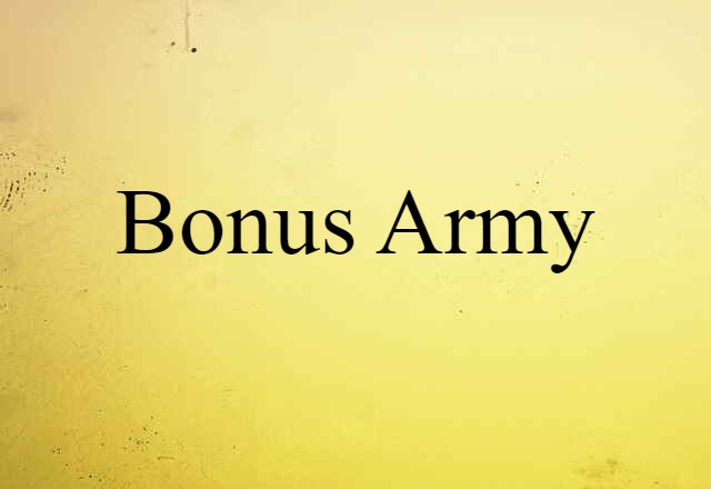 Bonus Army