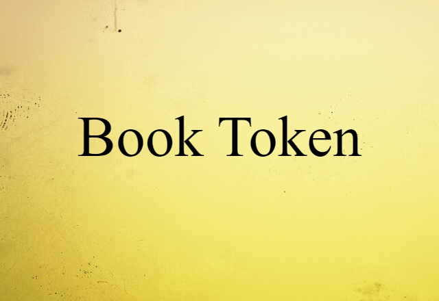 book token