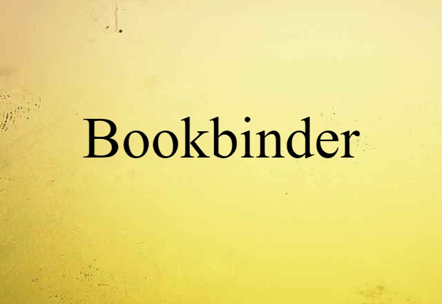 bookbinder