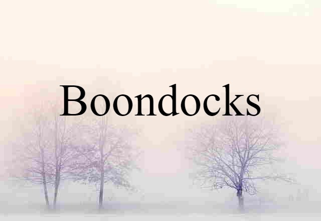 boondocks