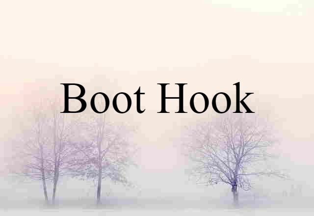 boot hook