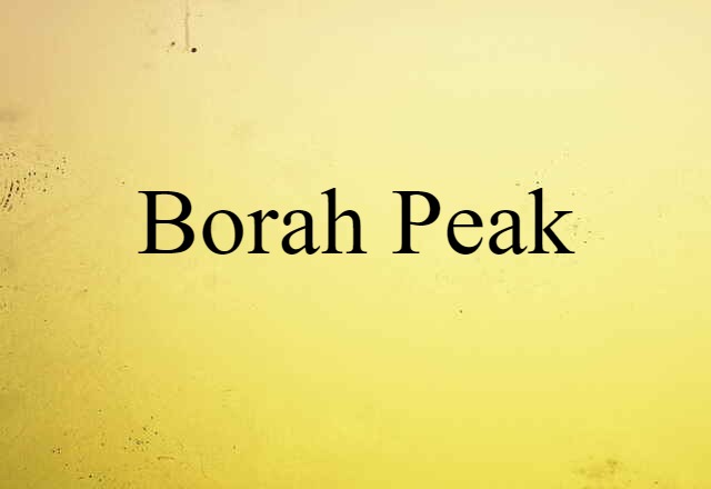 Borah Peak