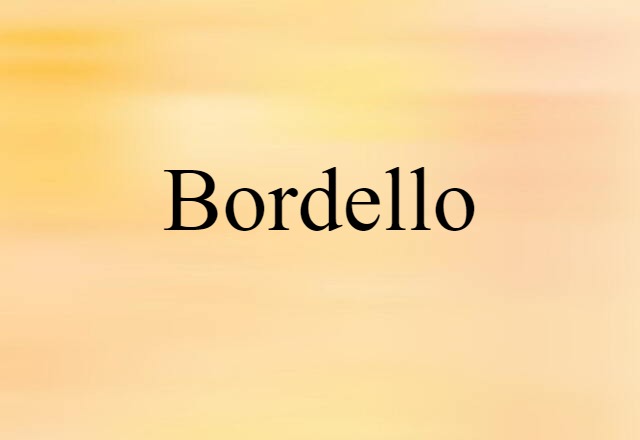 bordello