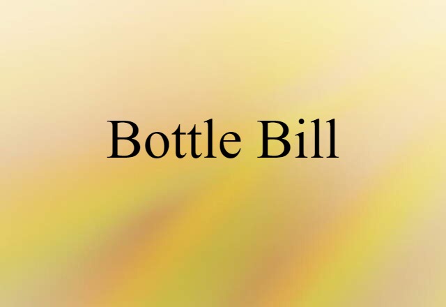 bottle bill