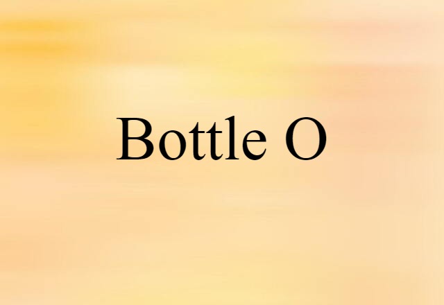 bottle-o