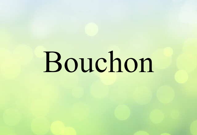 bouchon