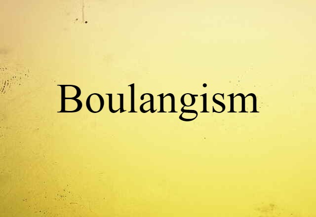 Boulangism