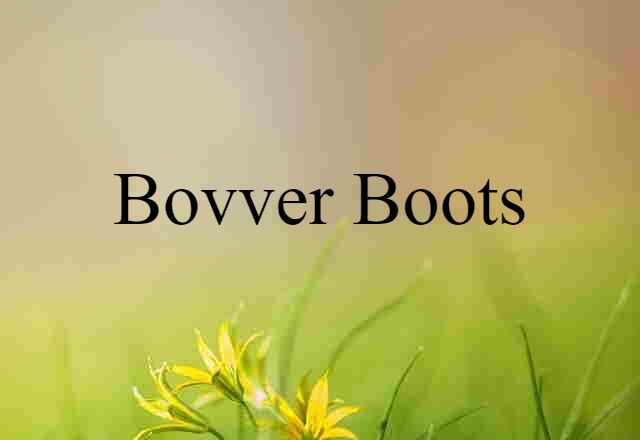 bovver boots