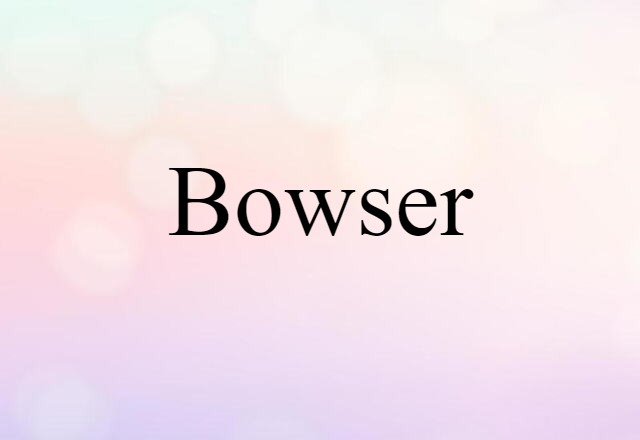 bowser