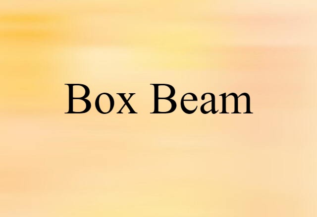 box beam