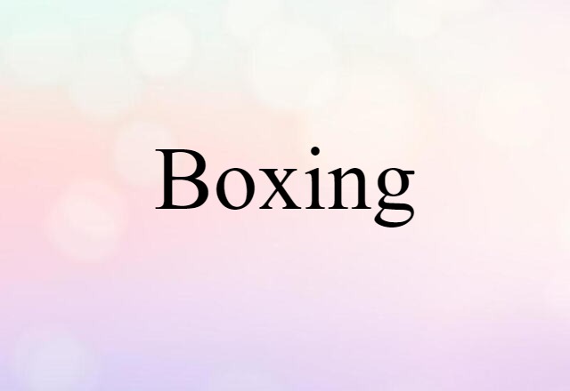 boxing