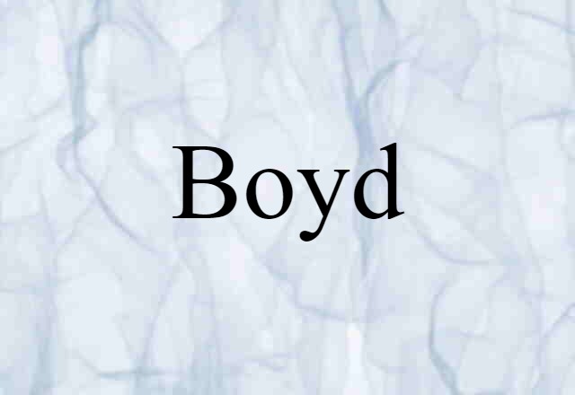 Boyd