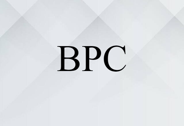 BPC