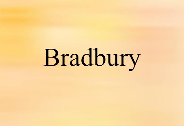 Bradbury