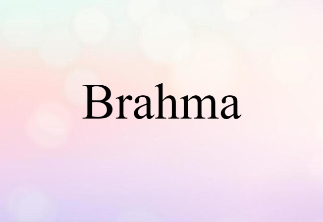 Brahma