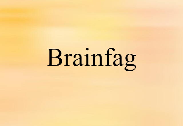 brainfag