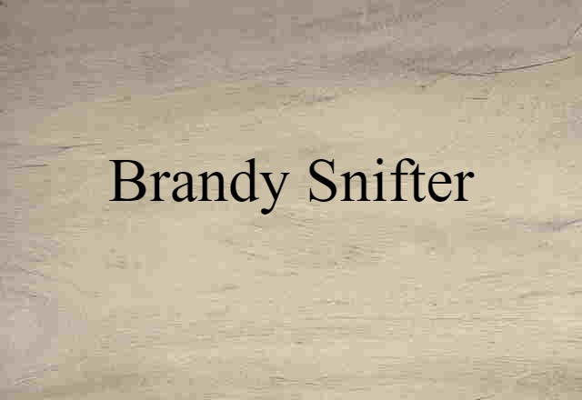 brandy snifter