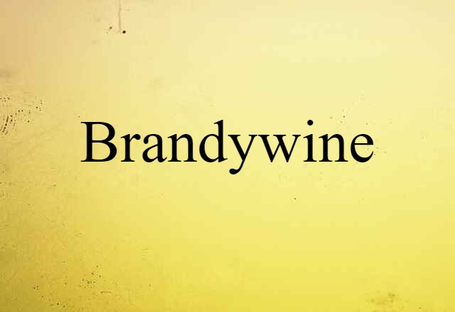 Brandywine (noun) Definition, Meaning & Examples