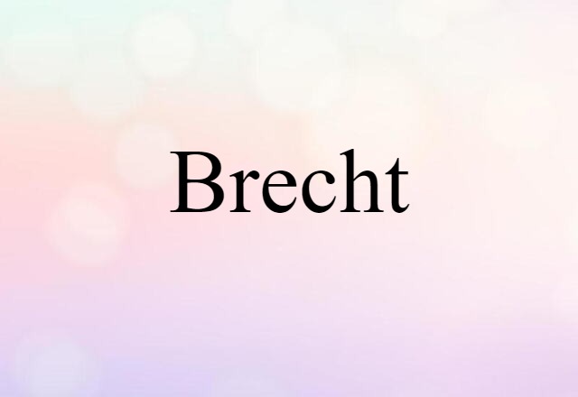 Brecht