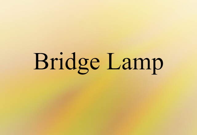 bridge lamp