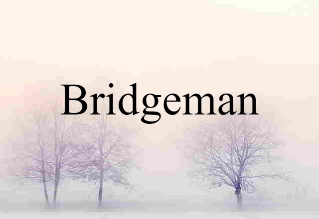 bridgeman