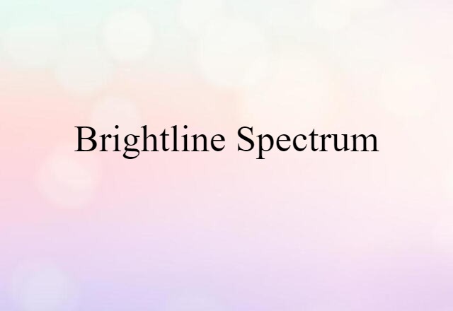 brightline spectrum