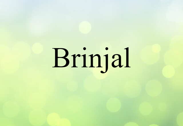 brinjal