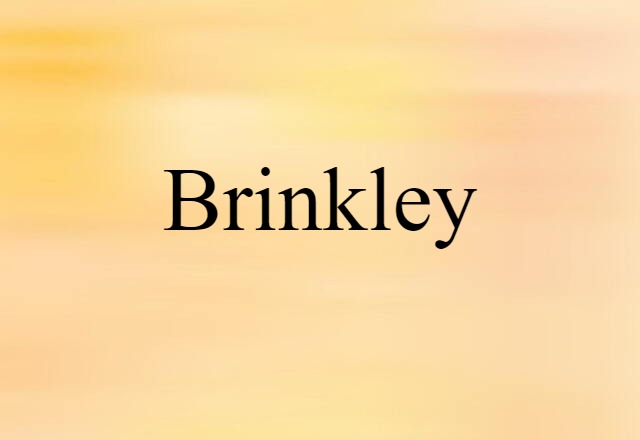 Brinkley