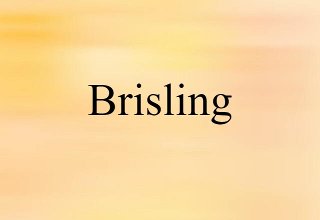 brisling