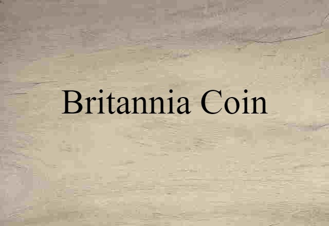 Britannia coin