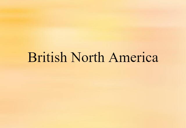 British North America