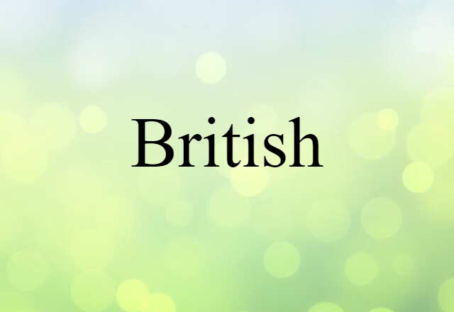 British