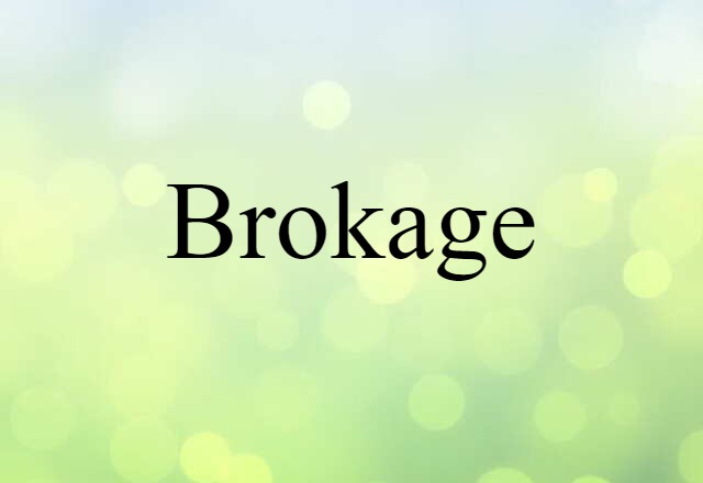 brokage