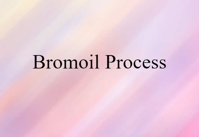 bromoil process