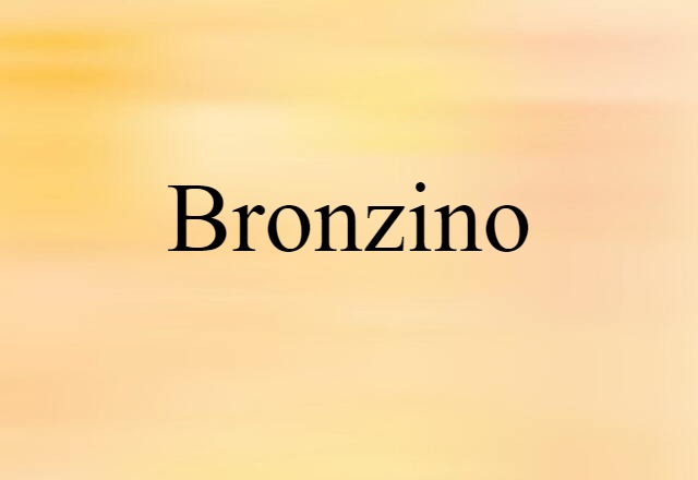 Bronzino