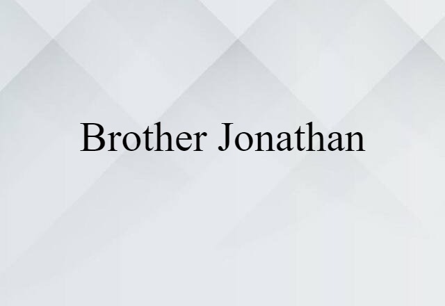 Brother Jonathan