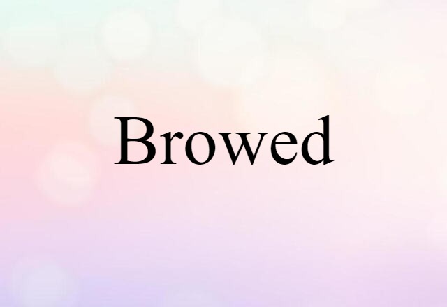 browed