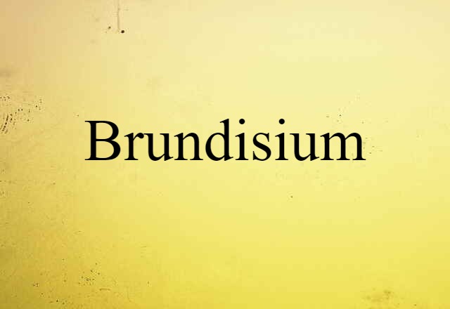 Brundisium