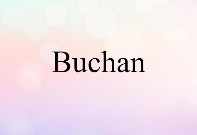 Buchan