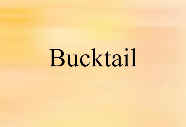 bucktail