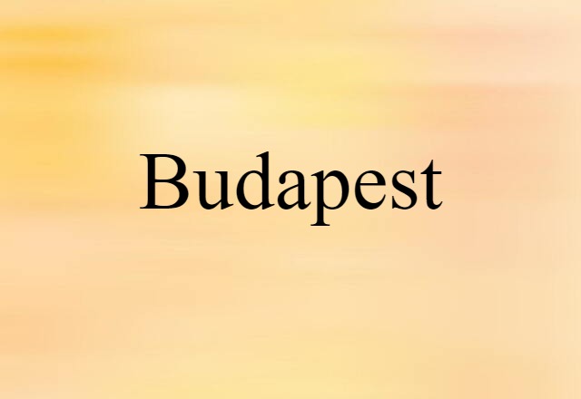 Budapest