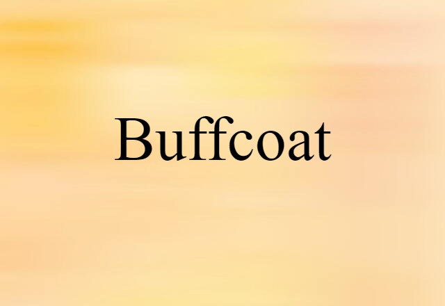 buffcoat