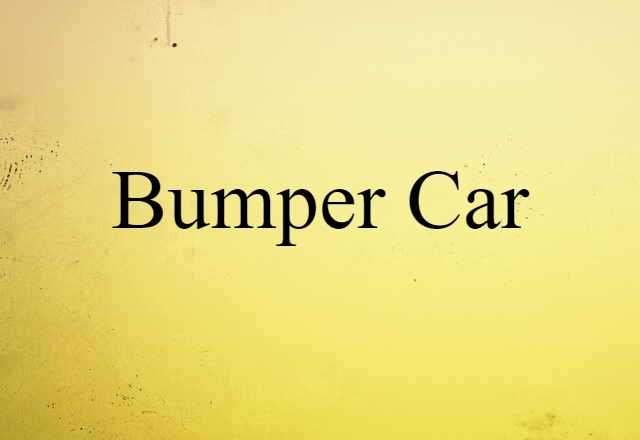 bumper car