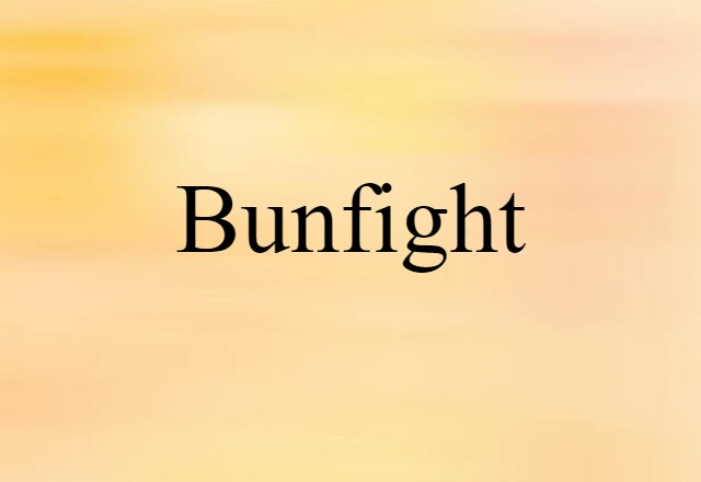 bunfight